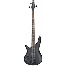 4 pcs Elektrische Gitaren Ibanez SR300EBL SR Standard Electric Bass Left-Handed Guitar, Weathered Black