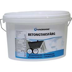 Hagmans Målarfärg Hagmans Concrete Takfärg utomhus Black 10L