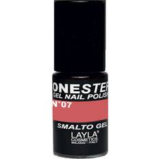 Stone polish Layla Cosmetics One Step Gel Nail Polish #07 Red Stone 5ml