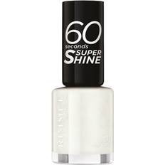 Nail Products Rimmel 60 Seconds Super Shine Nail Polish White Hot Love 8ml