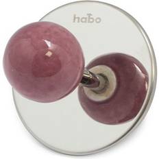 Lila Handdukshållare & Krokar Habo Pearl (100371)