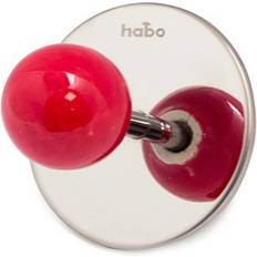Röd Handdukshållare & Krokar Habo Pearl (100368)