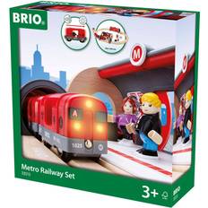 Metallo Set di Binari per Treni BRIO World Metro Railway Set 33513