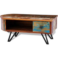 Coffee Tables vidaXL Solid Reclaimed Wood Coffee Table 16x12.2"