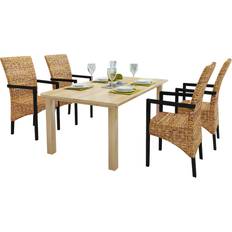 Rattan Dining Sets vidaXL 271695 Dining Set