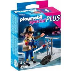 Brandweerman Speelfiguren Playmobil Fireman With Hose 4795