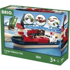 Sets de Vías de Tren BRIO Circuito de actividades portuarias