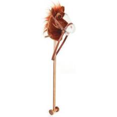 Hobbelpaarden Legler Small Foot Houten Stokpaard Thunder, 88cm