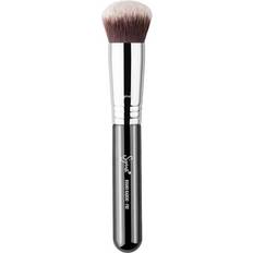 F82 Round Kabuki Brush chrome