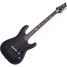 Brown Electric Guitar Schecter Damien Platinum-6