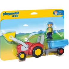 Playmobil Tractor with Trailer 6964