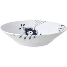 Royal Copenhagen Black Fluted Mega Djup tallrik 24cm