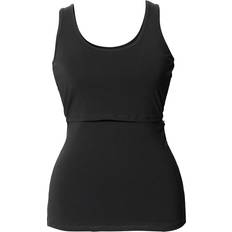 Mouwloos Zwangerschaps- en voedingskleding Boob Classic Tank Top Black, Female, Kleding, Tops, Zwart