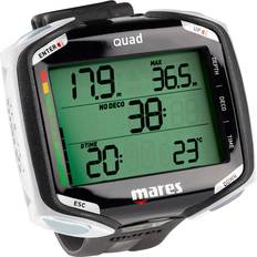 Ordenadores de Buceo Mares Reloj Buceo Quad Blanco-negro