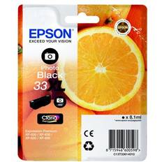 Blæk og toner epson xp 640 Epson C13T33614012 (Black)