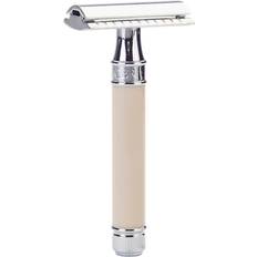 Edwin Jagger Safety Razor Ivory Chrome