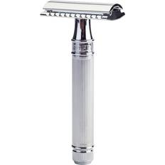 Zilver Scheermessen Edwin Jagger DE89L Double Edge Safety Razor