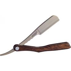 Barberkniver & Shavetter Feather Artist Club SS Shavette Scotch Wood