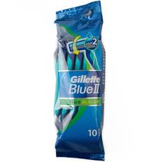 Rasoirs et Lames de rasoir Gillette Rasoir jetable Blue 2 Plus Slalom 10 pièces