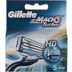 Barberhøvler & -blader Gillette Mach3 Turbo 5-pack