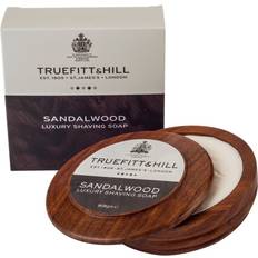 Sandalwood Luxury Shaving Soap Wooden Bowl 9g