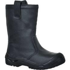 Área del talón cerrada Botas de seguridad Portwest Botas para industria Steelite Rigger S3 CI lengüetas laterales FW29