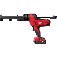 Milwaukee Elektrische Gereedschapspistolen Milwaukee C18 PCG 310C-201B Kitspuit Set