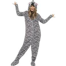 Smiffys Zebra Jumpsuit Kostume 55003