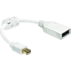 Displayport mini displayport adapter DeLock Mini DisplayPort - DisplayPort Adapter M-F 0.2m