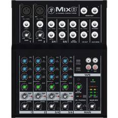 Microphone Pre-amp Studio Mixers Mackie Mix8