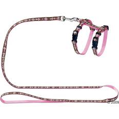 Hunter Hundhalsband & Selar - Katter Husdjur Hunter Signs Katt- & valpsele - Brun/rosa