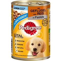 Pedigree Hundefoder - Vådfoder Kæledyr Pedigree Junior Classic - Fjerkræ & Ris 4.8kg