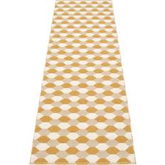 Pappelina matta 70 x 250 Pappelina Dana Gul, Beige 70x250cm