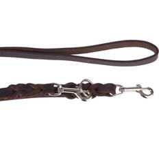 Heim Dog Leash - Braided Brown Double Line: Lb