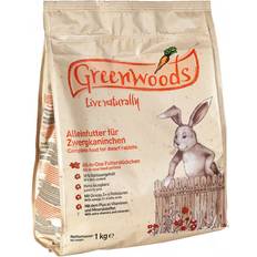 Greenwood s Mangime Per Conigli Nani - Set % 2 x 3 kg