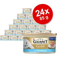 Gourmet fin Gourmet Gold Fin Paté - Sej & Gulerdder 1.02kg