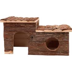 Zooplus Rodent - Log Cabin with Terrace