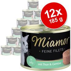 Miamor Fine Filets - Tonfisk & Räkor i Gelé 1.11kg