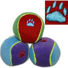 Trixie Palle Gioco Per Cani Colorate In Peluche - 6 pz