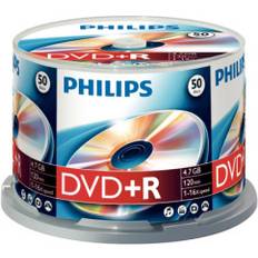 Philips DVD+R 4.7GB 16x Spindle 50-Pack