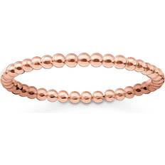 Silber Ringe Thomas Sabo Dot Ring - Rose Gold