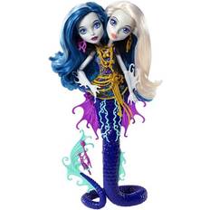 Monster High Poupées et Maisons de Poupée Monster High Peri Et Pearl Serpentine Bleu