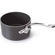 Rustfrit stål Kasseroller Mauviel M'stone3 med låg 14cm