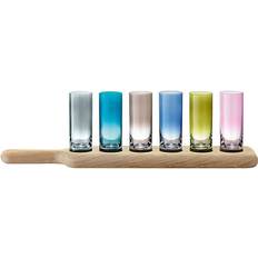 Gris Verres à shot LSA International Paddle Verre à shot 7cl 6pcs