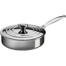 Stainless Steel Saute Pans Le Creuset 3 Ply with lid 2.9 L 24 cm