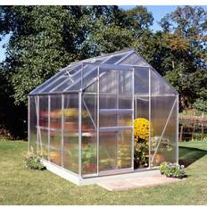 Drivhus 5 m2 Halls Greenhouses Popular 86 5m² 4mm Aluminium Polycarbonat