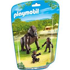 Playmobil Gorilla Med Babies 6639