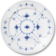 Royal Copenhagen Blue Fluted Plain Dessert Plate 19cm