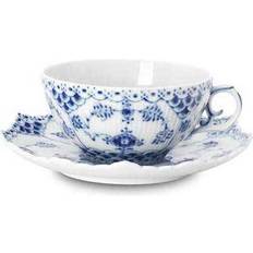 Royal Copenhagen Musselmålat Helspets Mugg, Kaffekopp 14cl
