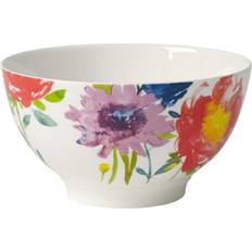 Röda Serveringsskålar Villeroy & Boch Anmut Flowers Serveringsskål 0.75L